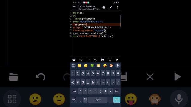 How To Make Simple Url Shortener Using Python | #script #mr_dipto #termux смотреть онлайн