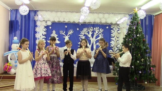 А. Островский "Спят усталые игрушки". Ансамбль блокфлейт (дек. 2018) смотреть онлайн