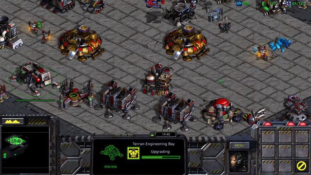 Starcraft 1: Terran Campaign: Mission 9 - New Gettysburg смотреть онлайн