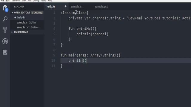 Kotlin How to Create Class and Object смотреть онлайн
