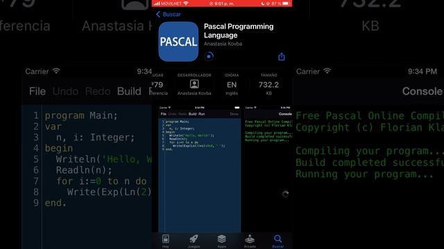 Cómo descargar aplicación de lenguaje Pascal sencillo… смотреть онлайн