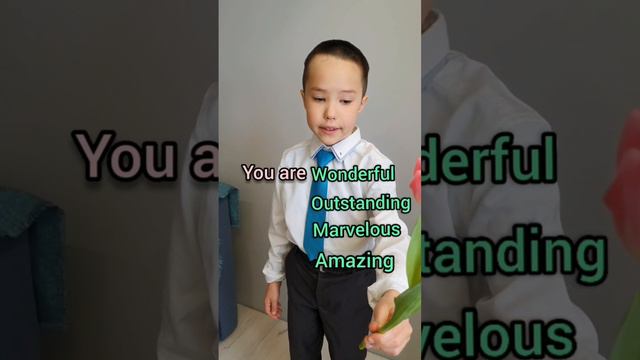 Тим дарит тебе цветы без повода, потому что ты 
😊☝️