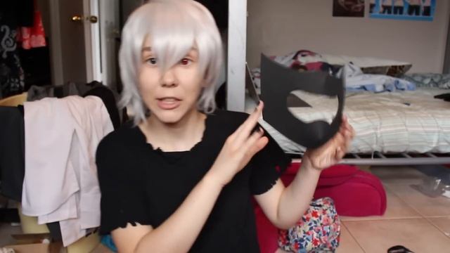$8 Tokyo Ghoul Mask Tutorial | JessIsAMess смотреть онлайн