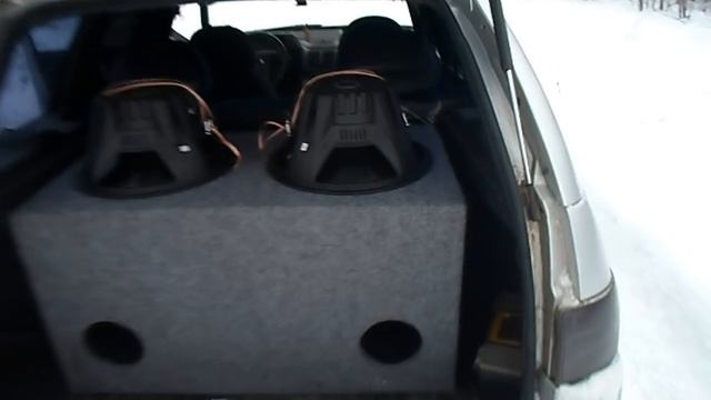 ВАЗ 2111 - мощный басс бюджетом в 30 тыс. Kicx STQ-382 В - Усилитель Kicx QS-1.900 смотреть онлайн