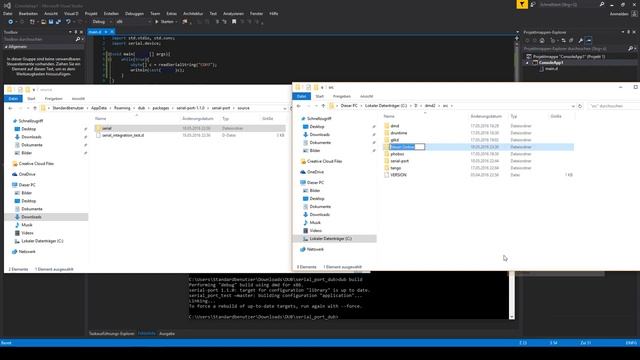 Let's Show #238 - D programming language Tutorial - Dub Install serial port packages | Visual D смотреть онлайн