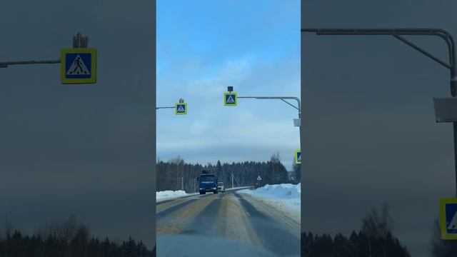 Таймлапс: 5 км – расстояние от Бетонки до поворота на КП «Лесной Родник» смотреть онлайн