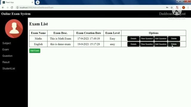 OnlineExamSystem || React Project смотреть онлайн