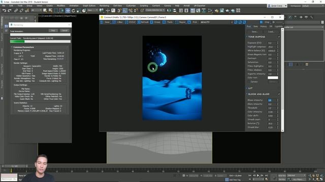 Создаем инопланетный ландшафт через Displacement в 3ds Max и Corona Render смотреть онлайн