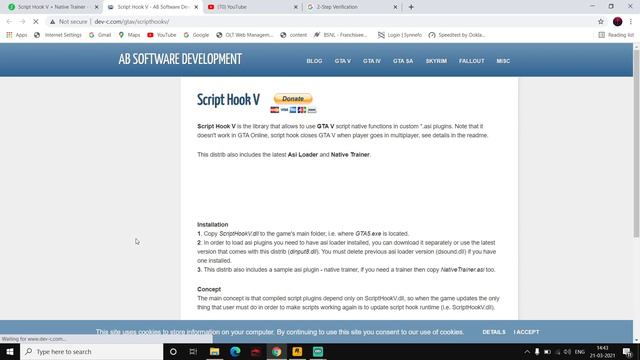 [FIX] Script Hook V Critical Error FATAL: Unknown Game Version in GTA 5 2021| Script Hook V fix смотреть онлайн