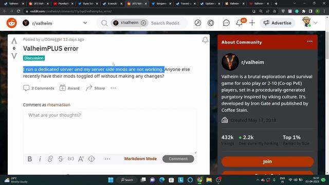 Valheim Plus mod broken after an update? Here are some potential workarounds смотреть онлайн