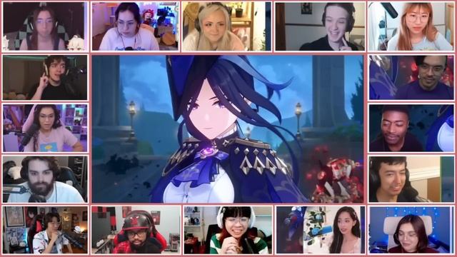 Fontaine Archon Quest Act II - Genshin Impact Reaction Mashup смотреть онлайн