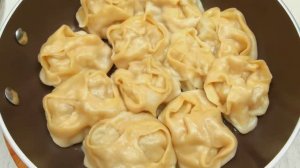 Рецепт манты без мантоварки. Очень вкусные и сочные, не успеваю их готовить