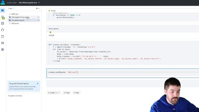 Use Python to create WSB charts! GME to the MOON! смотреть онлайн