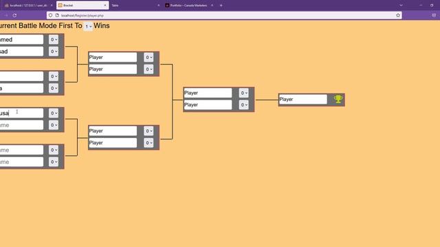 Tournament Bracket System with PHP MYSQL & JAVASCRIPT смотреть онлайн