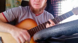 Чеченский кавказкий бой на гитаре разбор