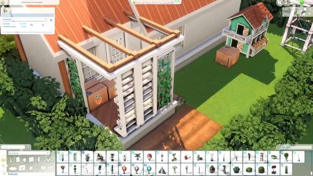 Minimalist Garden House ?? || The Sims 4 - Speed Build || NO CC смотреть онлайн