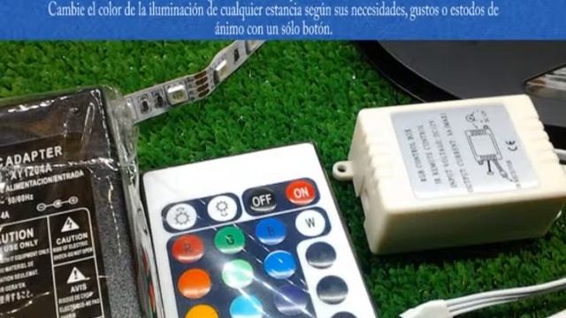 KIT TIRA LED SMD 5050 RGB 30LED смотреть онлайн