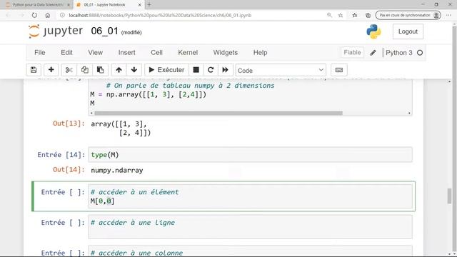 Tutoriel Python Numpy [Partie 1] смотреть онлайн