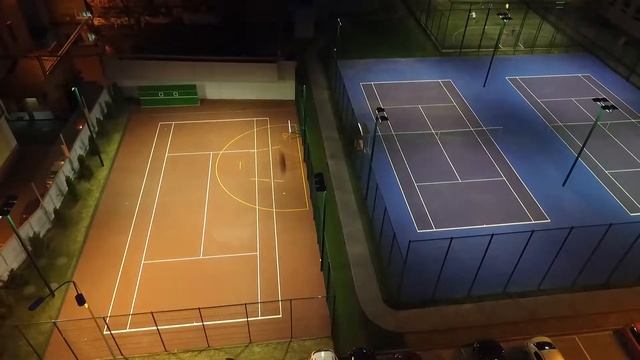 Освітлення спортивних площадок спортклубу "Grand-prix". смотреть онлайн