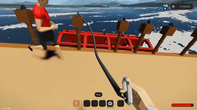 BOILER EXPLOSION & FIRE ON A PADDLEBOAT! - Stormworks Multiplayer Sinking Ship Survival смотреть онлайн