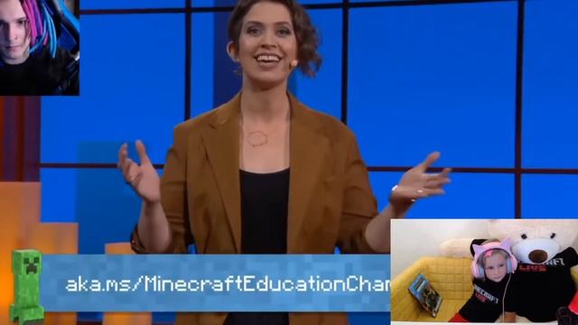 Minecraft Live 2020 - Прямая трансляция с Лизой Май смотреть онлайн