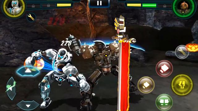 Real Steel WRB Psytron VS Hollowjack NEW Robot updating (Живая Сталь) смотреть онлайн