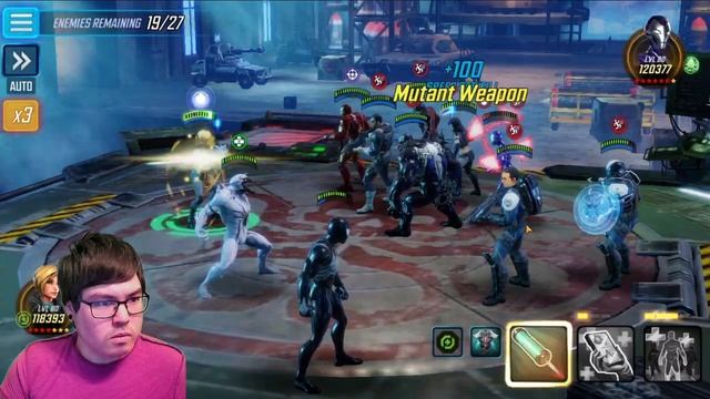Dark Dimension 4 City 3 (Node 12) Day 7 - Marvel Strike Force смотреть онлайн
