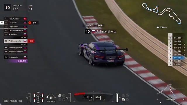 PS Simracing Гонка недели смотреть онлайн