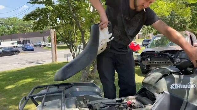 2018 SUZUKI KINGQUAD - 4350$. Квадроциклы из США.