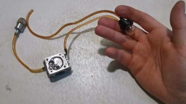 Принцип работы праймера бензопил и его неисправности