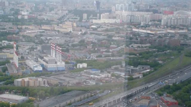 Вид на Москву с 62 этажа