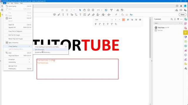 Adobe Acrobat Reader Tutorial - Lesson 34 - Edit Custom Dictionary смотреть онлайн