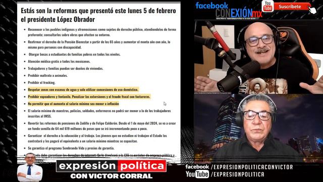 AMLO manda iniciativas de 20 reformas para restaurar derechos del pueblo y ordenar al Poder Judicia смотреть онлайн