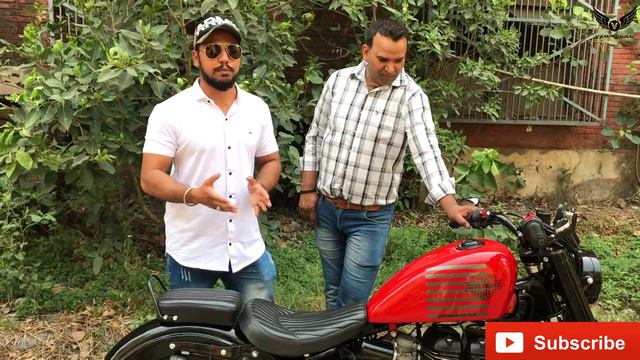 Royal Enfield modified | bike modification | Into Harley davidson I Bobber Style | Owner Review | смотреть онлайн