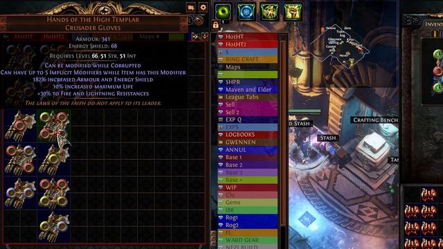 PoE 3.15 - Vaaling 50 Hands of the High Templar смотреть онлайн