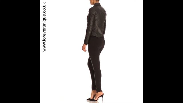 Forever Unique AW15 - ACACIA Jacket Black смотреть онлайн