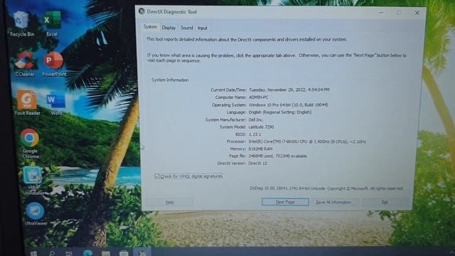 Báo giá Dell Latitude 7290, i7 / 8650u/ ram 8g/ ssd256. Gọn nhẹ 12.5in. 0846844448 #laptop смотреть онлайн
