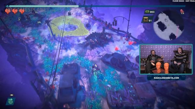 Rad Gameplay | First Impressions Of Double Fine's Mutant Roguelike смотреть онлайн
