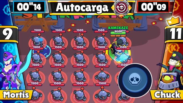 CHUCK vs MORTIS | Nuevo Brawler смотреть онлайн