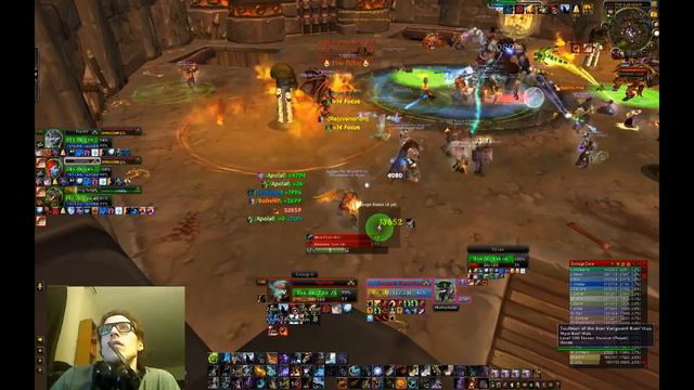 Highmaul Heroic 1st boss Kargath Bladefist Hunt MM ilvl 641 смотреть онлайн