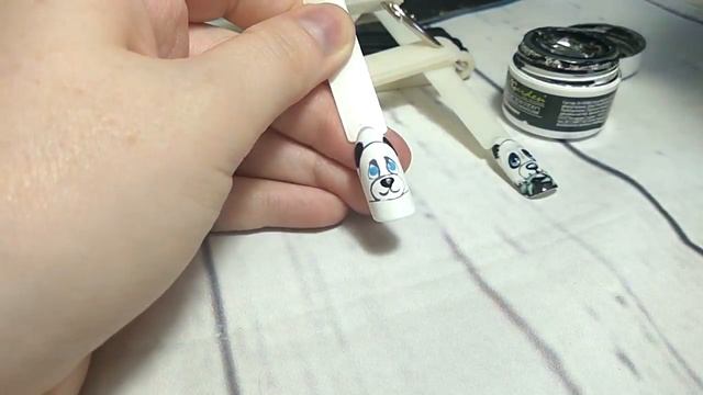 Рисуем панду на ногтях пошагово | популярное видео ногти | paint panda nails смотреть онлайн