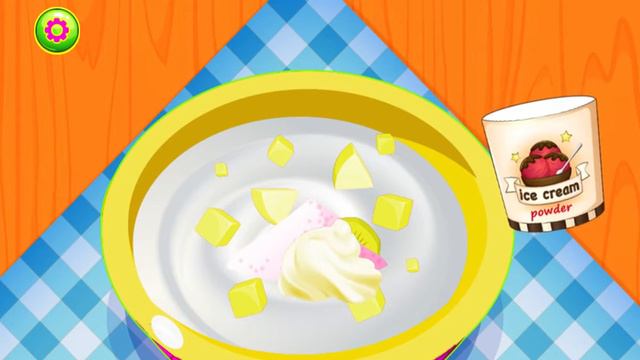 Ice Cream Maker Banana kids game simulator смотреть онлайн