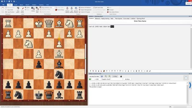 Как в ChessBase 16 вернуть оценки движка с % на +=   \   How To Return Score Type ChessBase(ENG Sub
