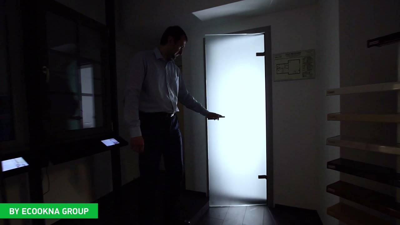 Межкомнатная стеклянная дверь смотреть онлайн