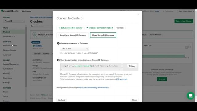 Conectar Mongo Atlas con Robo3T y Comando Load смотреть онлайн