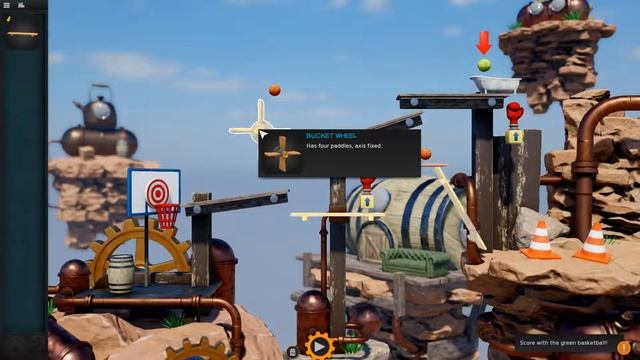 Crazy Machines 3 - Level 51 Sky Runner смотреть онлайн