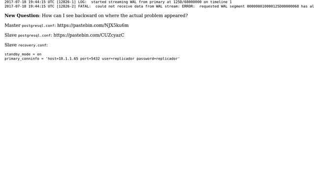Post Mortem Analysis: PostgreSQL replication failed (2 Solutions!!) смотреть онлайн