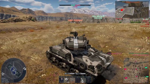 ¿Roto o Balanceado? - M-51 en War Thunder смотреть онлайн