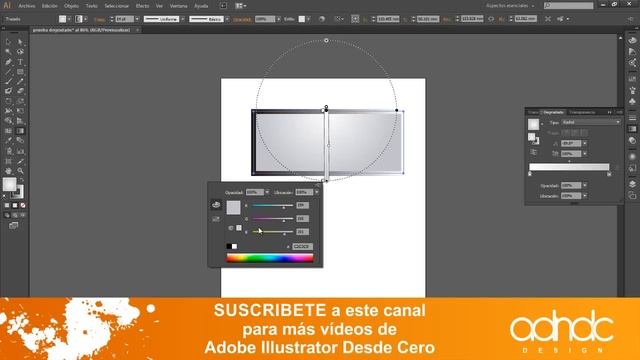 Adobe Illustrator Cap. 23 Herramienta de Degradados @ADNDC @adanjp смотреть онлайн