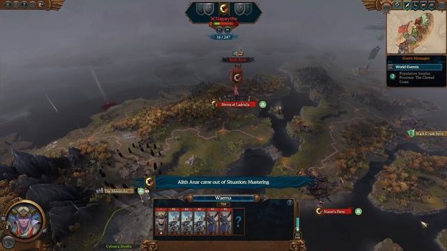 The Drowned - Cylostra Direfin - Total War: Warhammer 3 Immortal Empires Vampire Coast Campaign - 1 смотреть онлайн
